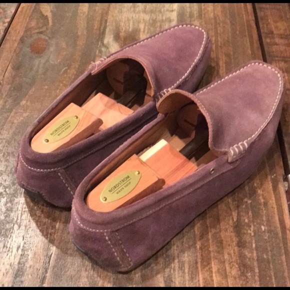 To Boot Other - To Boot New York Suede Loafers Purple sz 10